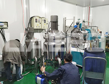 浙江某染料公司現(xiàn)場調(diào)試