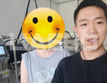 廣東某材料科技有限公司30L砂磨機調試成功